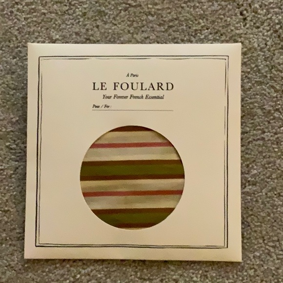 Sezane Scarf-Striped NWT - Picture 2 of 9